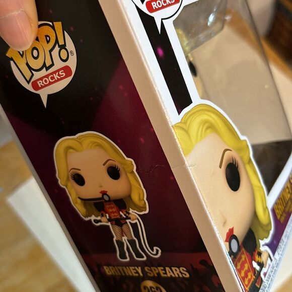 NIB Funko POP! Rocks #262 Britney Spears Circus Version Collectible Figurine - Picture 9 of 9